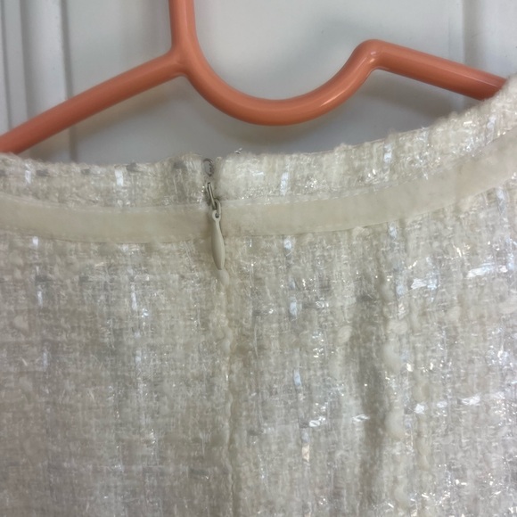 Mable Women’s Dress Medium Elegant Cream Stunning Bows Accent MISSING button - Picture 9 of 15